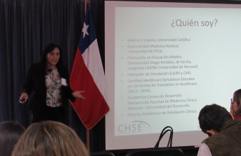Doctora Armijo en V jornadas internacionales de docencia en habilidades clínicas