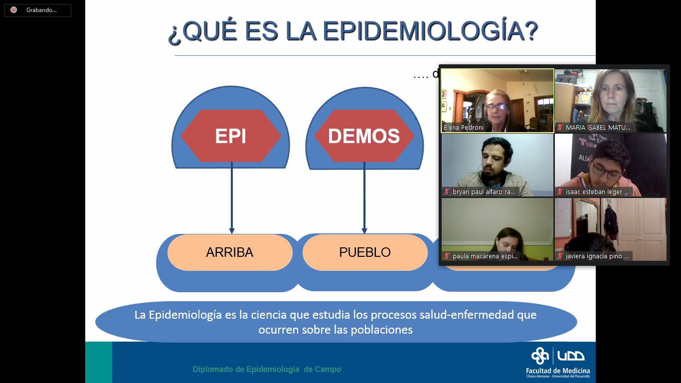 CEPS UDD inicia séptima versión del Diplomado en Epidemiología de Campo