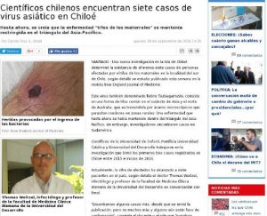 Científicos chilenos encuentran siete casos de virus asiático en Chiloé