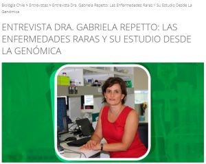 Dra. Repetto en Biología Chile