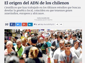El origen del ADN de los chilenos