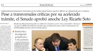 Pese a críticas se aprobó Ley Ricarte Soto