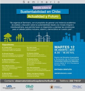 Seminario Sustentabilidad OB&D-PUCV- Portada