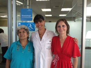 Primeras pacientes Clínica Kinésica de la Mujer  - 11 de marzo 2015