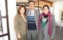 M. Adriana Parra, Leonardo Rubio y Catherine Castro