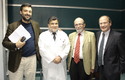 Cristián Warnken, Dr. Ernesto Behnke, José Maza y Dr. Pablo Vial