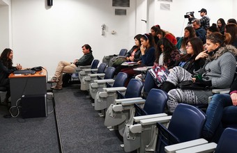 Aline Kuppenheim dictó clase magistral