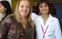 Dra. Liliana Jadue y Dra. Paula Daza, jefa de Docencia, Desarrollo y Comunicaciones de Clínica Dávila