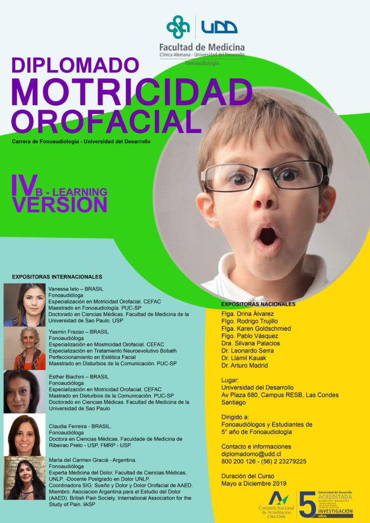 Diplomado En Motricidad Orofacial - IV - Facultad De Medicina CAS - UDD