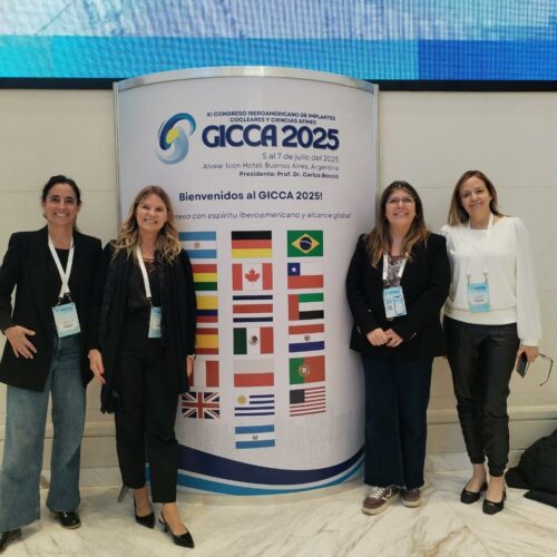 Fonoaudiología UDD participó activamente en Congreso Iberoamericano GICCA 2025 en Buenos Aires