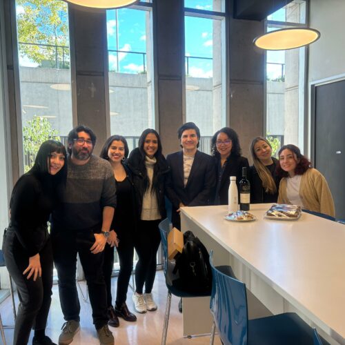 Germán Esparza visita el ICIM y comparte su experiencia como asesor del CLSI