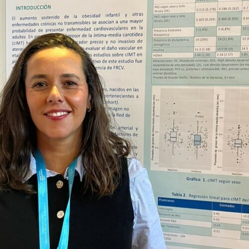Académica UDD presenta investigación sobre riesgo cardiovascular infantil en el XIII Congreso Chileno de Nutrición Clínica, Obesidad y Metabolismo