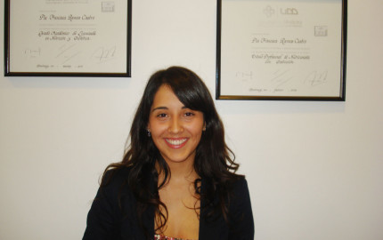 Nutricionista Pía Ramos