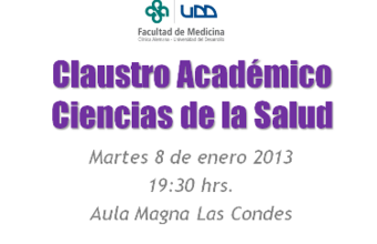 Claustro Académico Ciencias de la Salud 2013